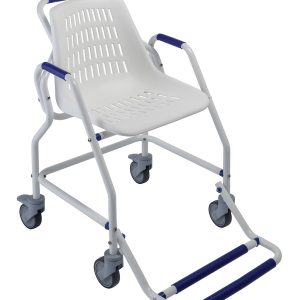 chaise de douche à roulettes